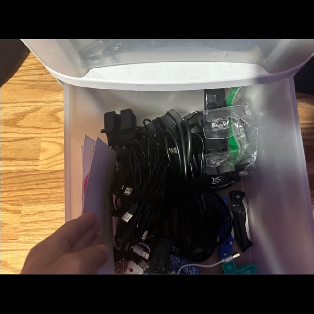 Assorted Electronic Cables and Accessories